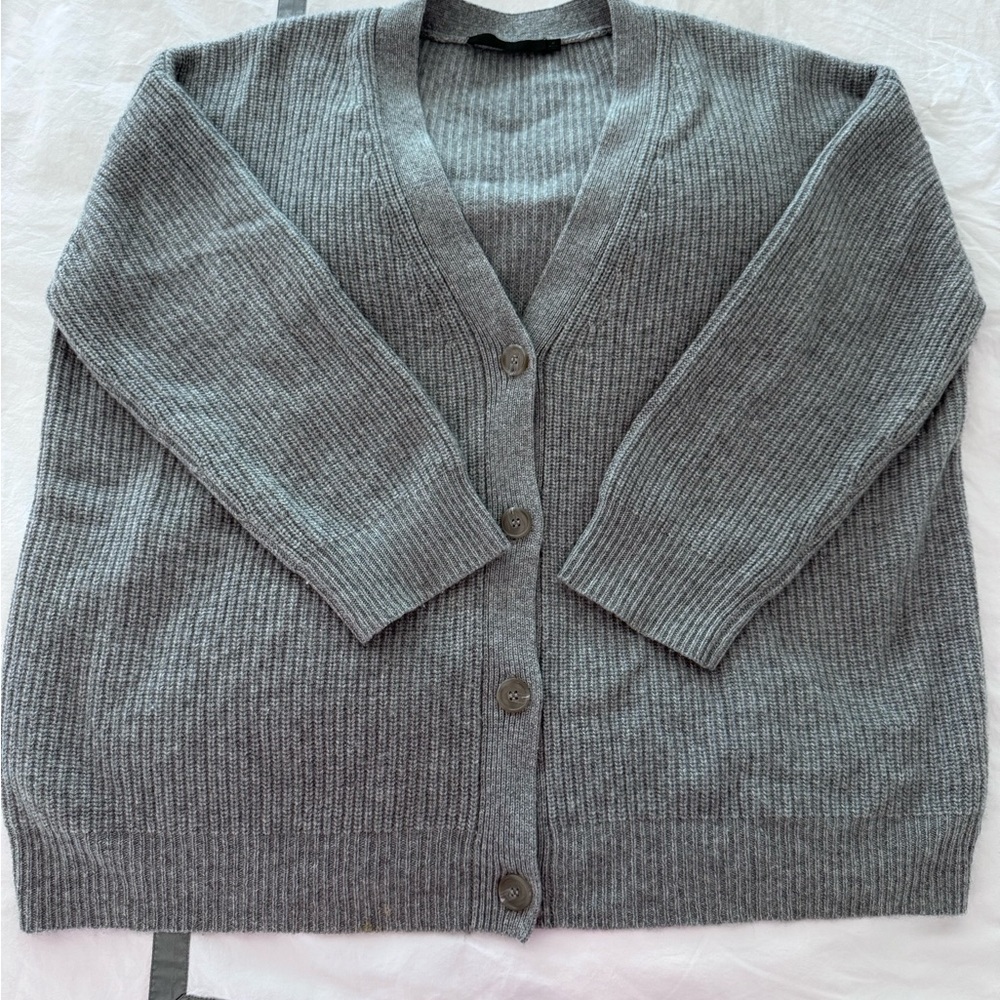 Jenni Kayne Cadhmere Cocoon Cardigan -Heather grey M